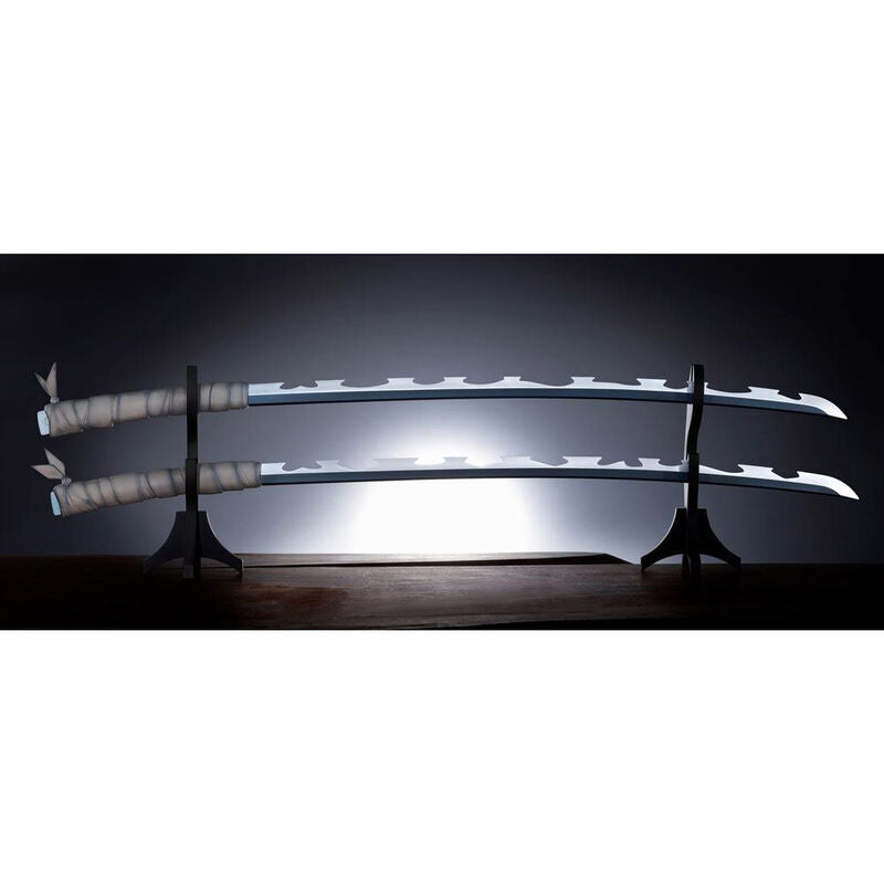 Replica Espada Nichirin Inosuke Hashibira Demon Slayer Kimetsu No Yaiba 93cm_0