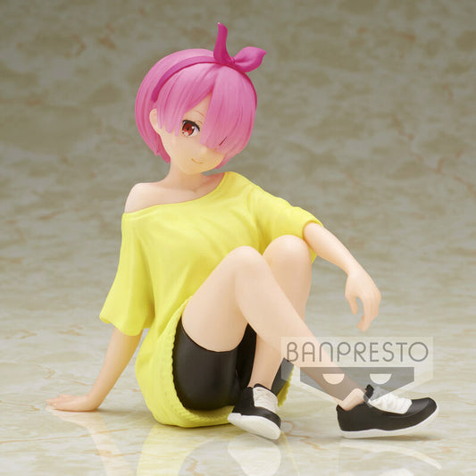 Figura Ram Training Syle Relax Time Re:Zero Starting Life in Another World 14cm_0