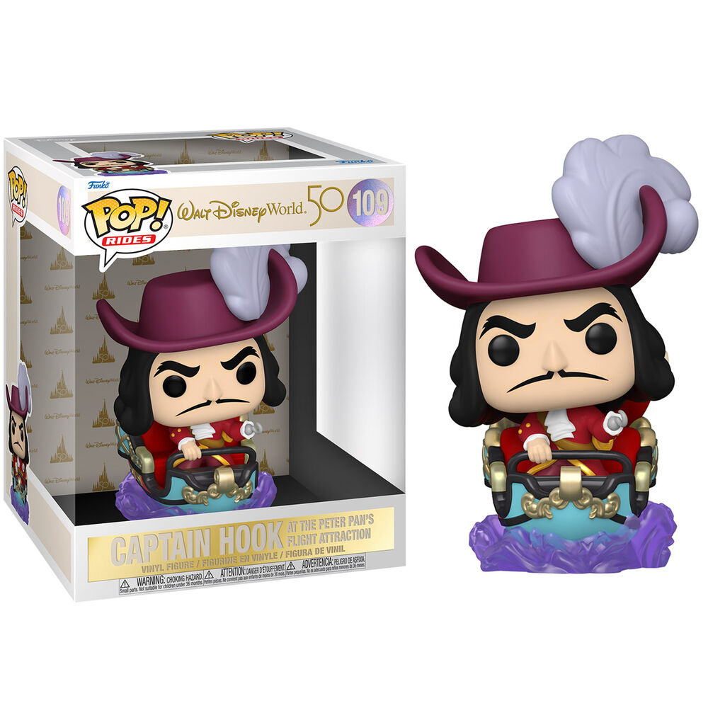 Figura POP Disney World 50th Anniversary Capitan Garfio_0