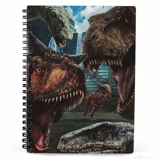 Cuaderno 3D Selfie Jurassic World_0