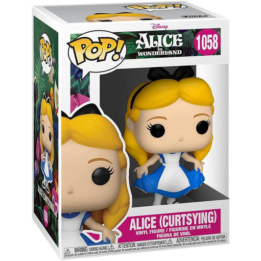 Figura POP Disney Alicia en el Pais de las Maravillas 70th Alice Curtsying_0