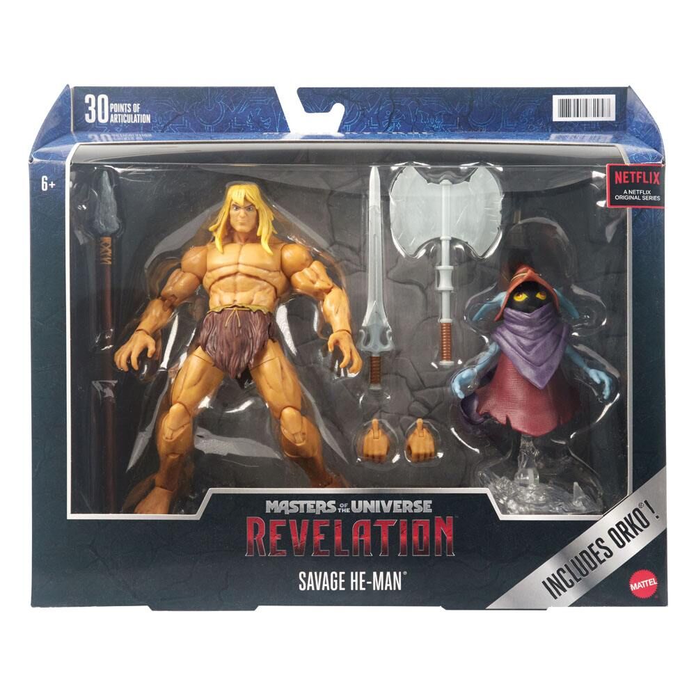 Figura He-Man Savage Masters of the Universe Revelation Masterverse 18cm_0