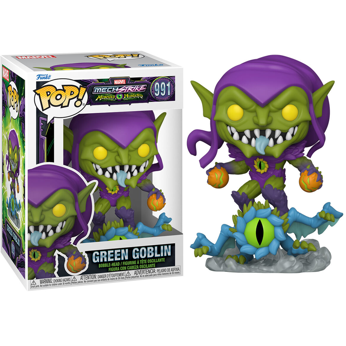 Figura POP Marvel Monster Hunters Green Goblin_0