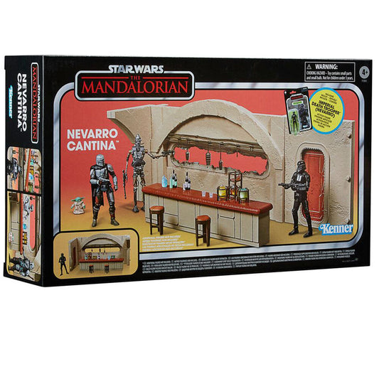 Escenario Nevarro Cantina + figura Imperial Death Trooper Mandalorian Star Wars_0