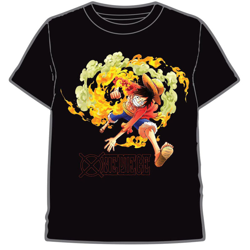 Camiseta Luffy Ataque One Piece adulto_0