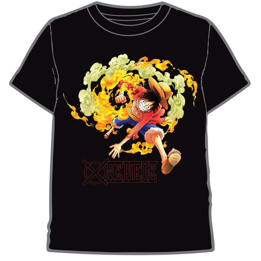 Camiseta Luffy Ataque One Piece adulto_0
