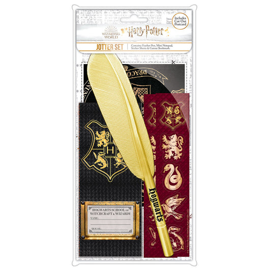 Set papeleria Hogwarts Harry Potter_0