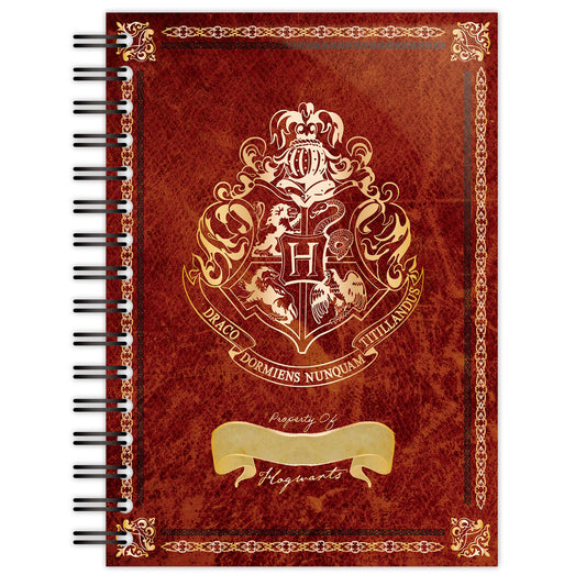 Cuaderno A5 Hogwarts Harry Potter_0