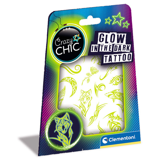 Tatuajes Brillantes en la oscuridad Crazy Chic_0