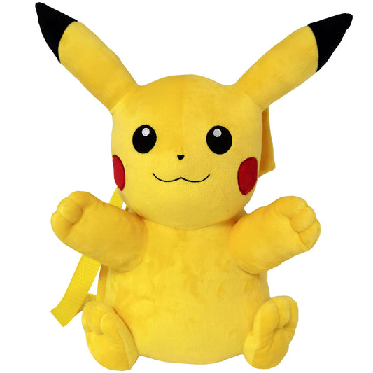 Mochila Peluche Pikachu Pokemon 36cm_0
