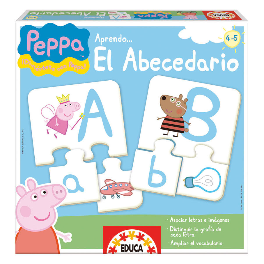 Juego Aprendo el Abecedario Peppa Pig_0