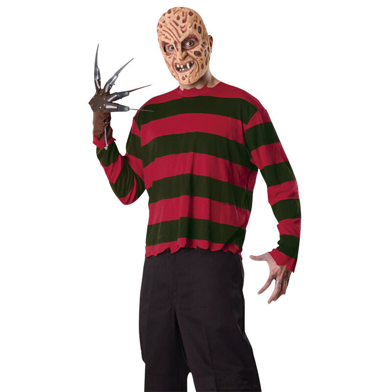 Kit disfraz Freddy Krueger Pesadilla en Elm Street adulto_0