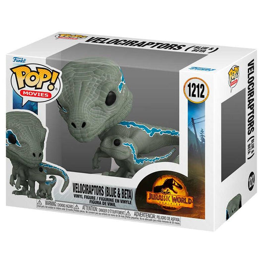 Figura POP Jurassic World 3 Velociraptors Blue & Beta_0
