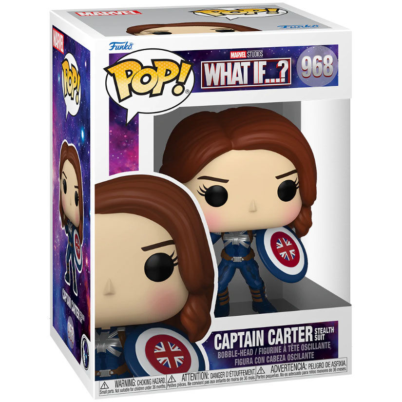 Figura POP Marvel What If Captain Carter Stealth_0