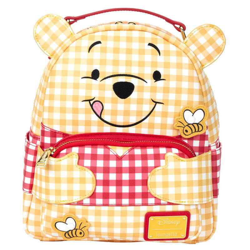 Mochila Gingham Winnie the Pooh Disney Loungefly 25cm_0
