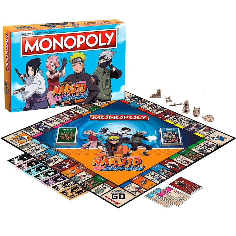 Juego monopoly Naruto Shippuden_0