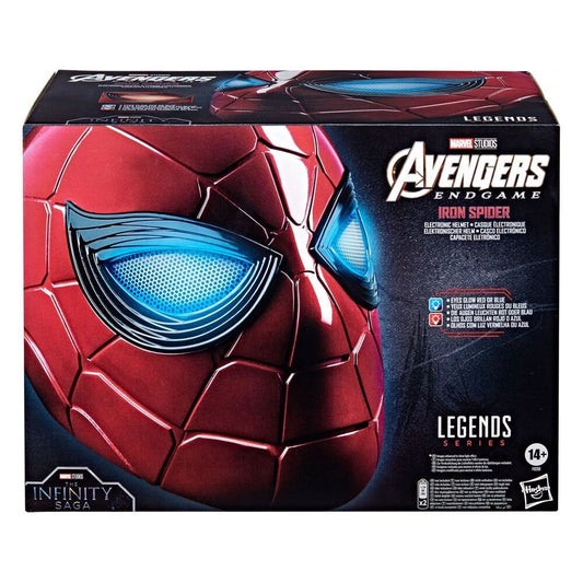 Replica Casco Spiderman Iron Spider Vengadores Avengers Marvel Legends_0
