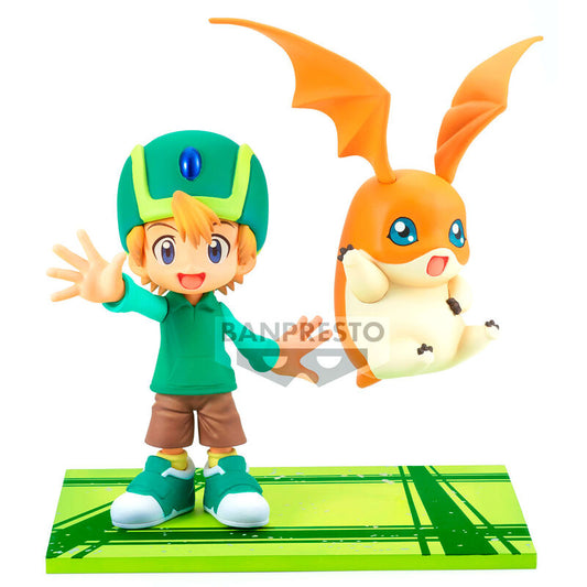 Figura Takeru & Patamon Adventure Archives Digimon Adventure 15cm_0