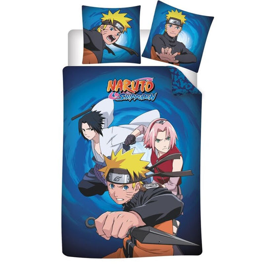 Funda nordica Naruto Shippuden cama 90 algodon_0
