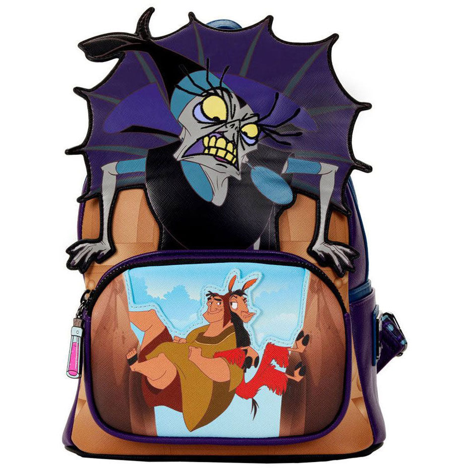 Mochila Villanos El Emperador y sus Locuras Disney Loungefly 26cm_0
