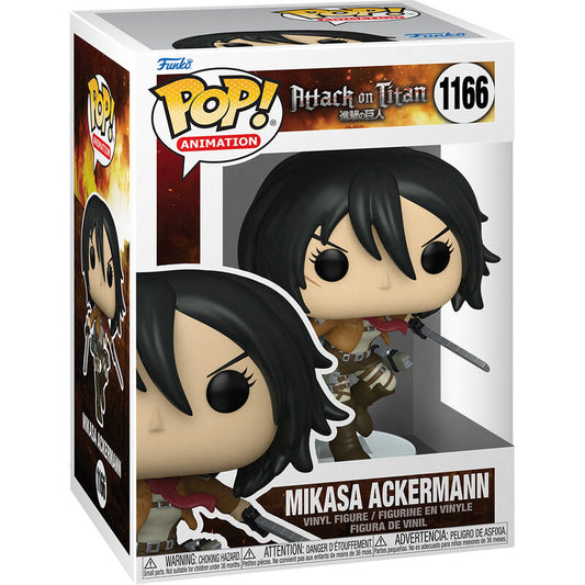 Figura POP Attack On Titan Mikasa Ackermann_0