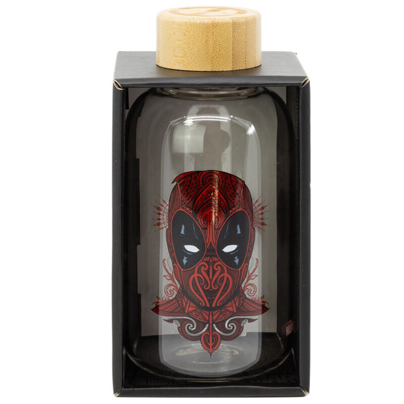 Botella cristal Deadpool Marvel 620ml_0