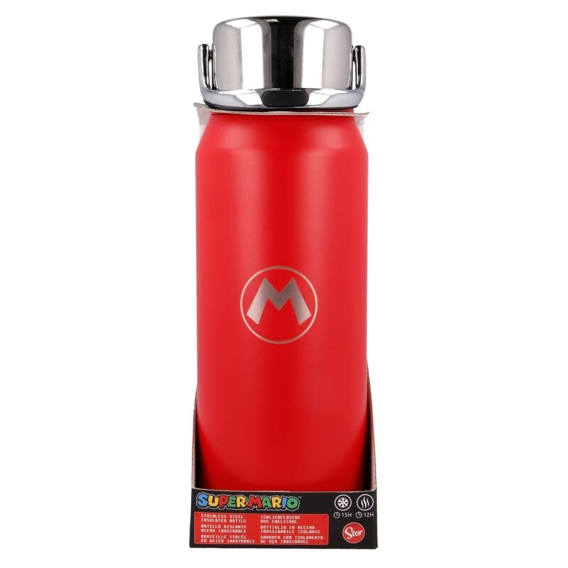 Botella termo acero inoxidable Super Mario Bros Nintendo 505ml_0