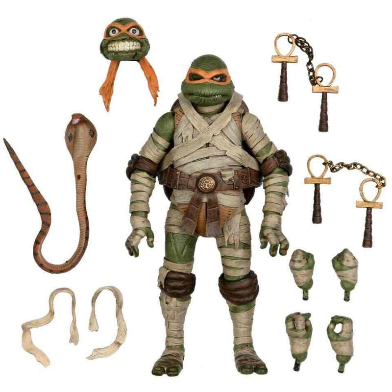 Figura Ultimate Michelangelo as the Mummy Las tortugas Ninja 18cm_0