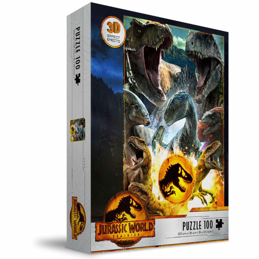 Puzzle 3D Dinosaurios Jurassic World 100pzs_0