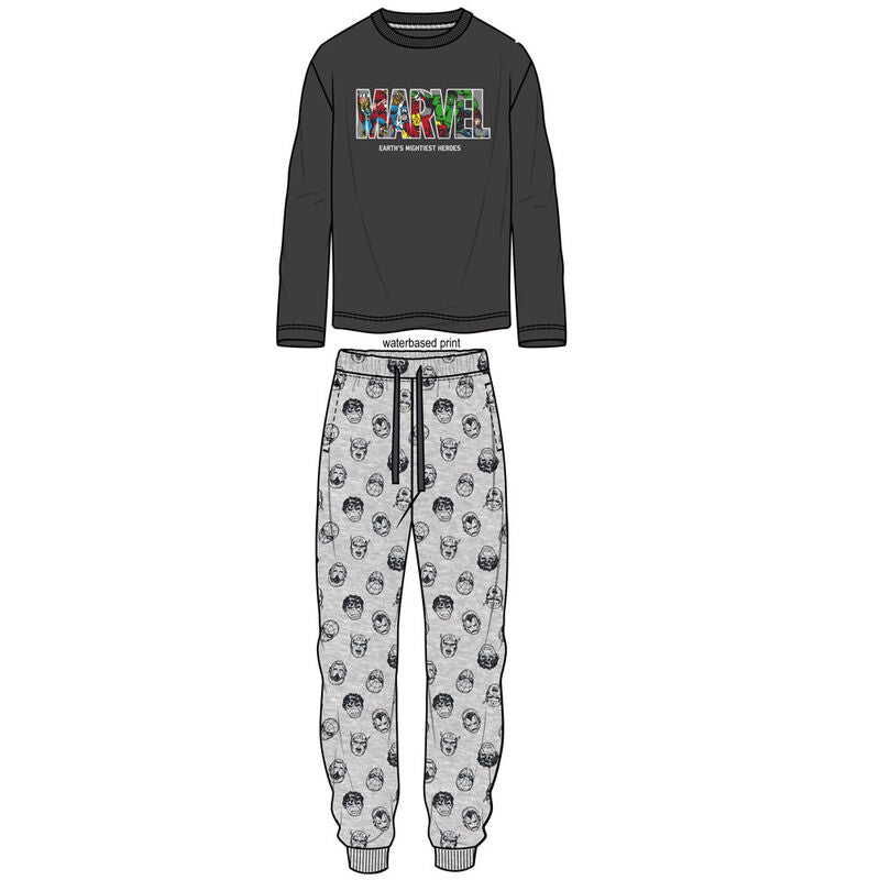 Pijama Vengadores Avengers Marvel adulto algodon_0