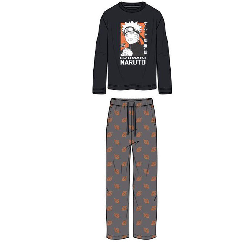 Pijama Naruto Shippuden adulto algodon_0