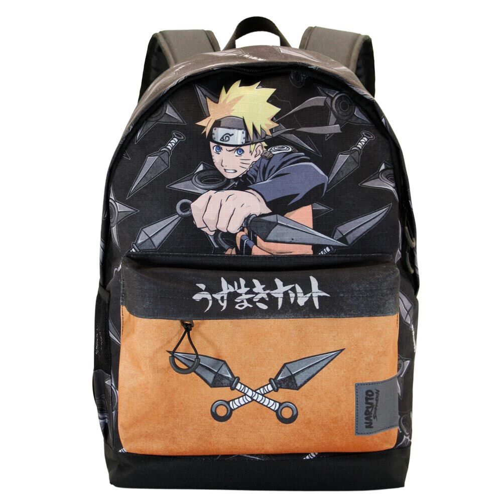 Mochila Uzumaki Naruto Shippuden 44cm_0