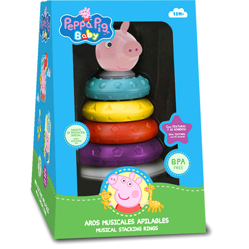 Aros apilables Peppa Pig_0