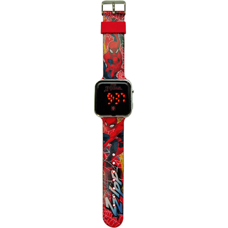 Reloj led Spiderman Marvel_0