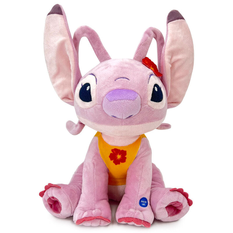 Peluche Angel Hawaii Stitch Disney 30cm sonido_0