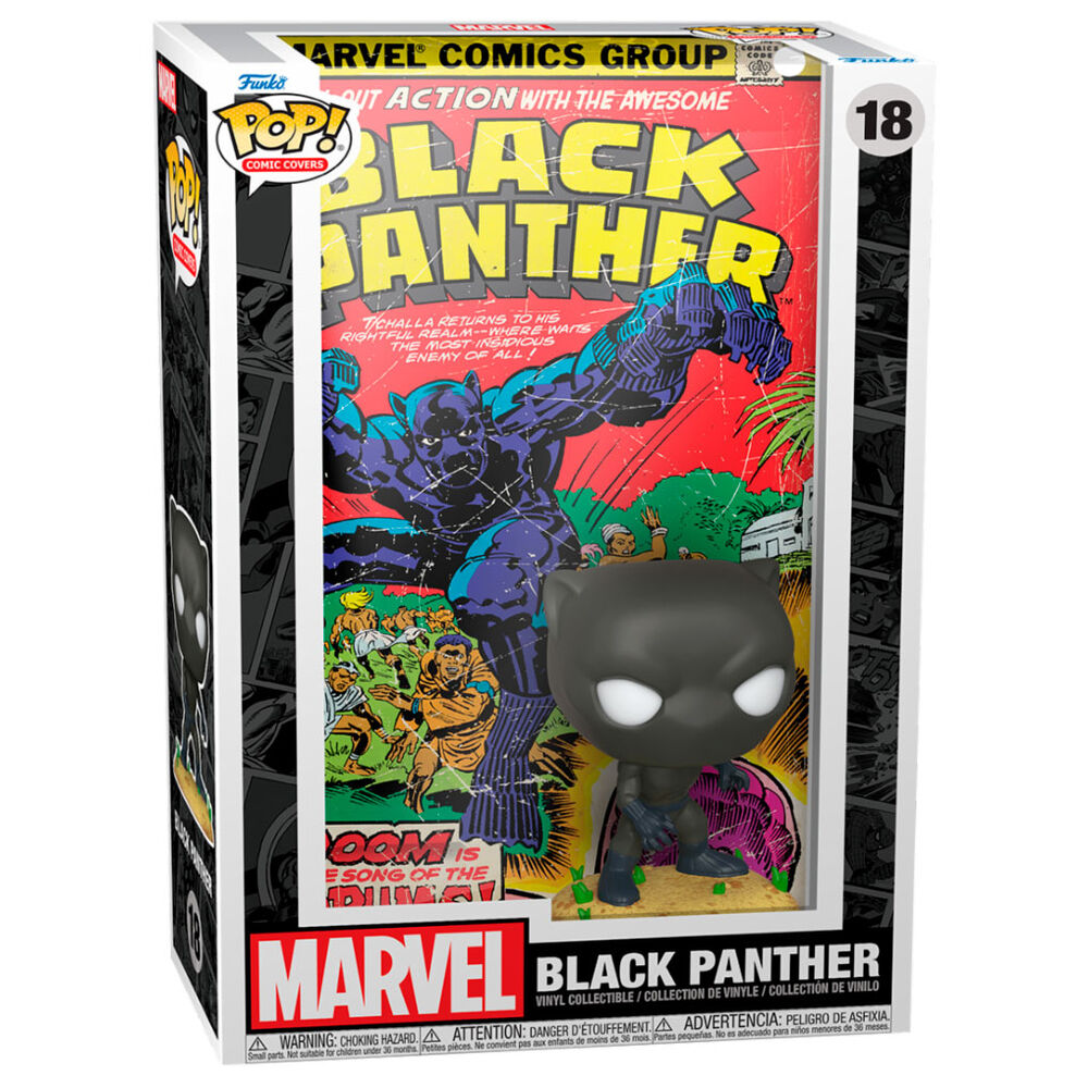 Figura POP Comic Cover Marvel Black Panther_0