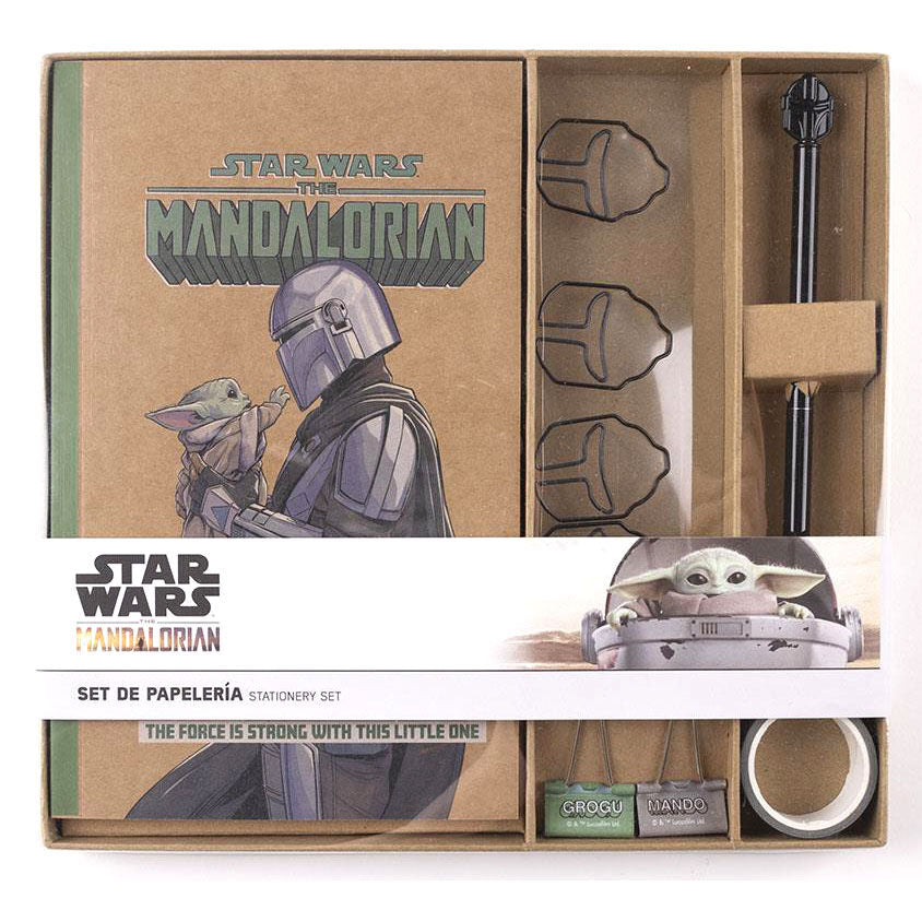 Set papeleria The Mandalorian Star Wars_0