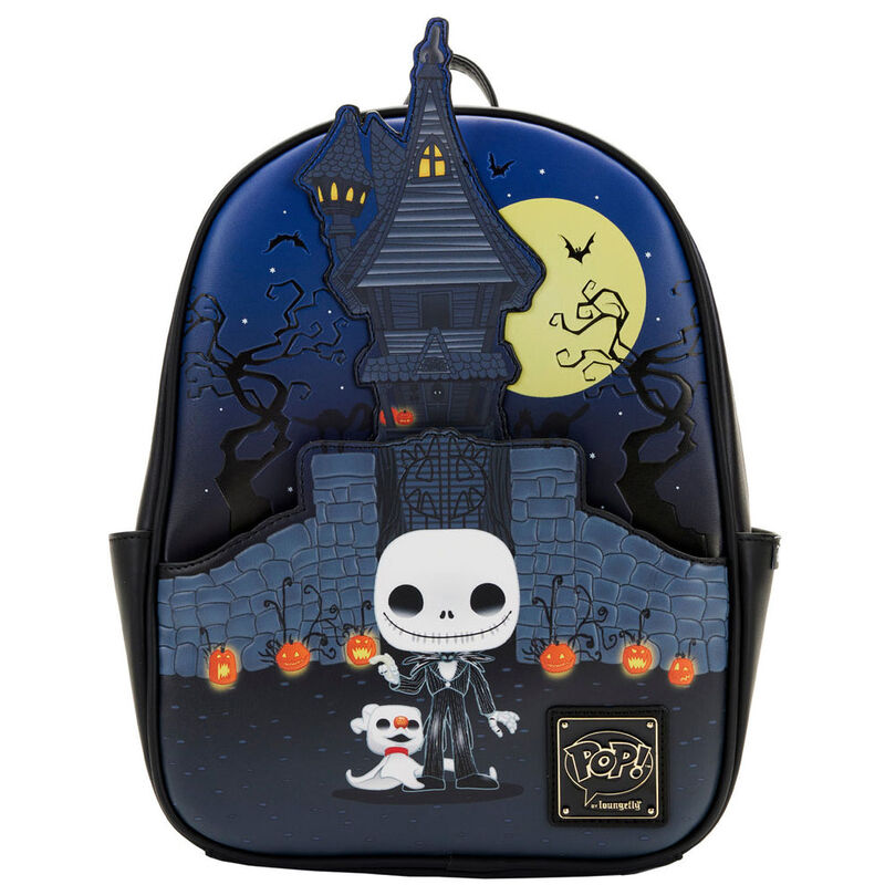 Mochila Jack Skellington Pesadilla Antes de Navidad Disney Loungefly 30cm_0