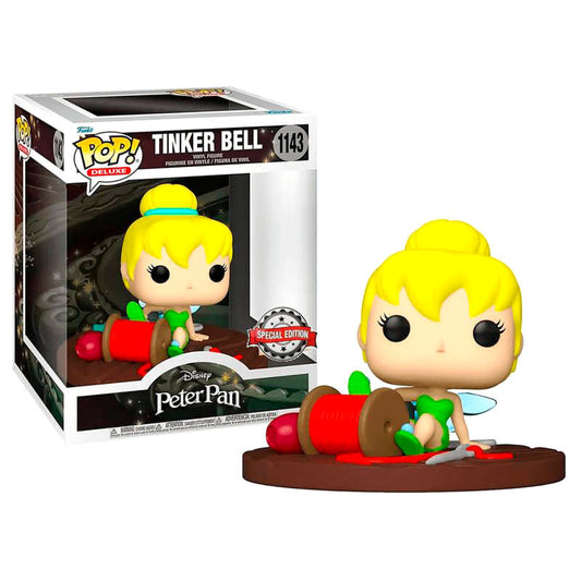 Figura POP Disney Peter Pan Tinker Bell on Spool Exclusive_0