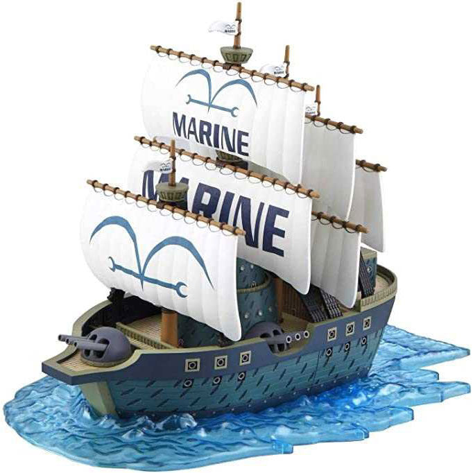 Figura Model Kit Marine Ship One Piece 15cm_0