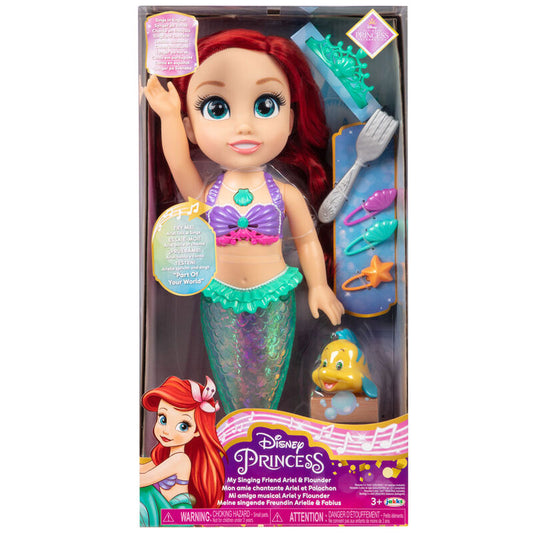 MuÃ±eca Ariel La Sirenita Disney 38cm musical_0