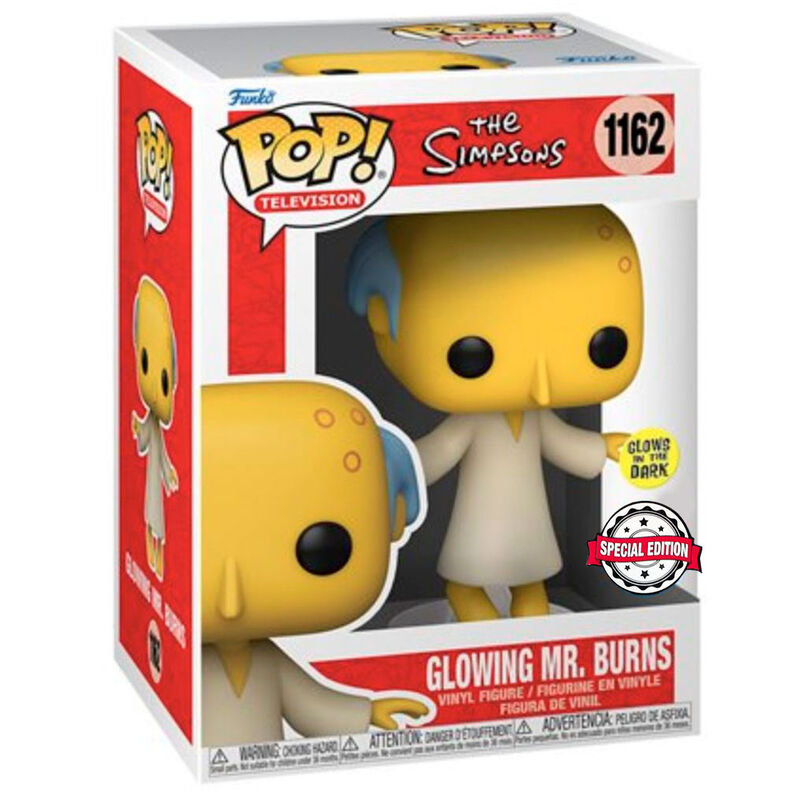 Figura POP Simpsons Glowing Mr. Burns Exclusive_0