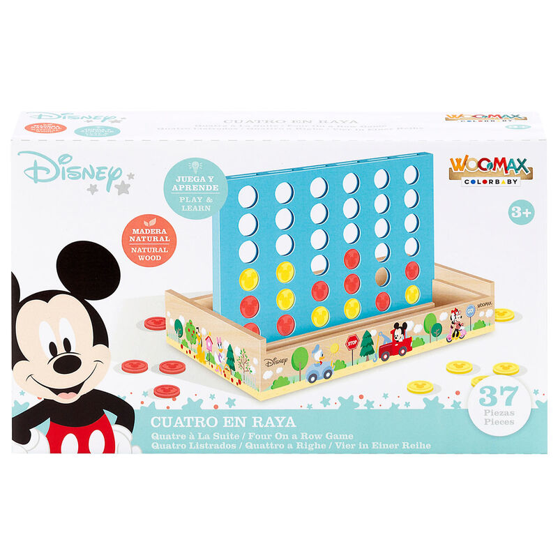 Juego Cuatro en Raya madera Disney_0