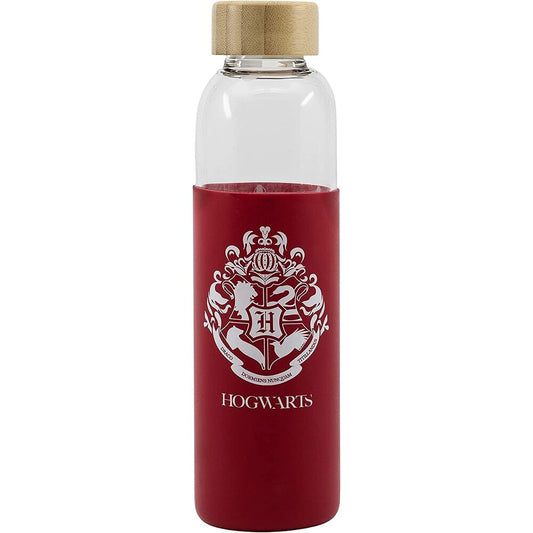Botella cristal Harry Potter funda silicona 585ml_0