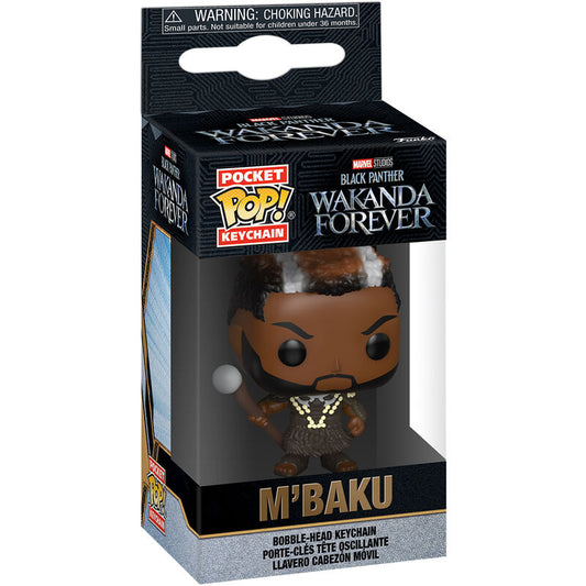 Llavero Pocket POP Marvel Black Panther Wakanda Forever M Baku_0
