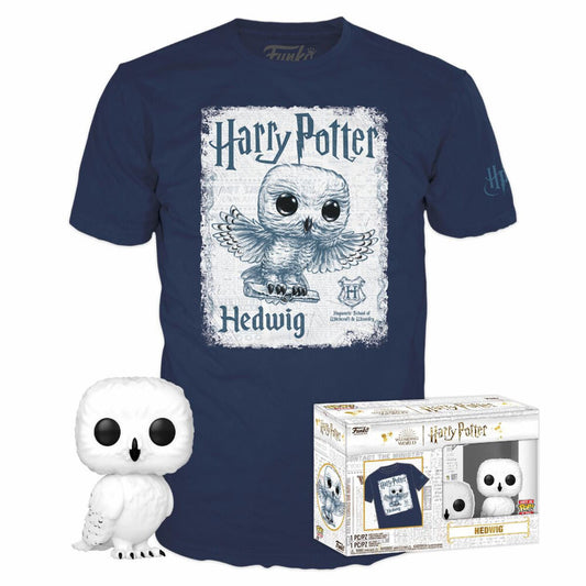Set figura POP & Tee Harry Potter Hedwig_0