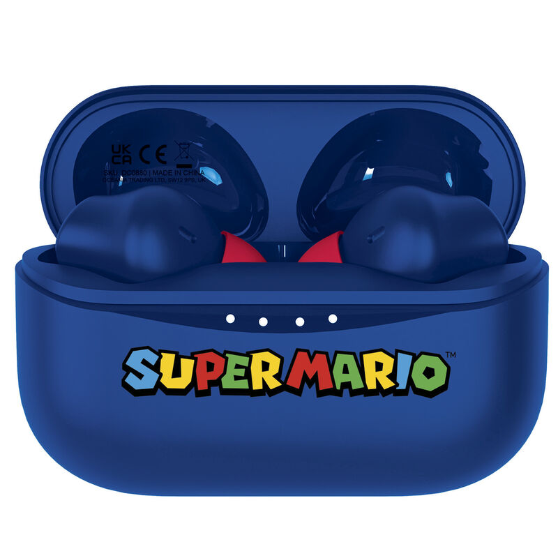 Auriculares inalambricos Blue Super Mario Nintendo_0