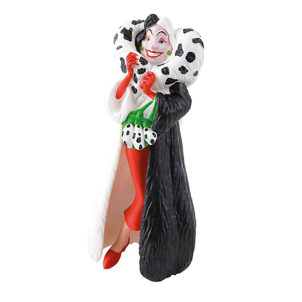 Figura Cruella de Vil 101 Dalmatas Disney 9cm_0