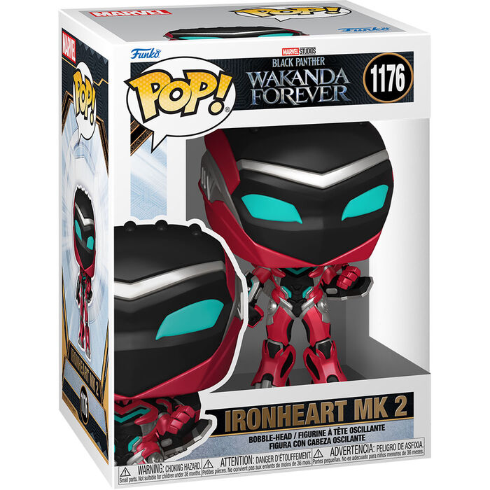 Figura POP Marvel Black Panther Wakanda Forever Ironheart MK2_0