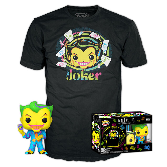 Set figura POP & Tee DC Comics Batman Joker Exclusive_0
